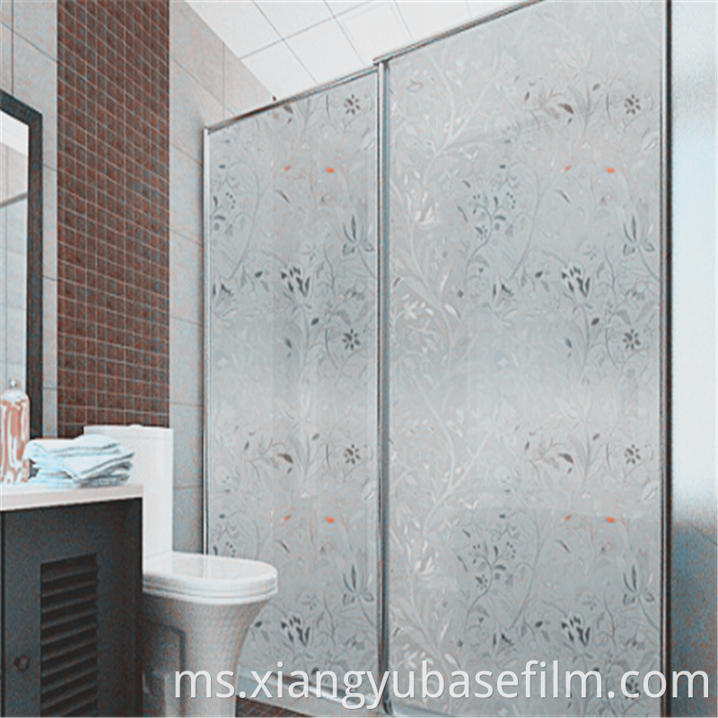 Bathroom Glass Paste Pet Film